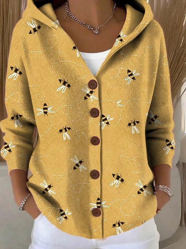 Shaharit - Casaco Elegante e Confortável com Botões