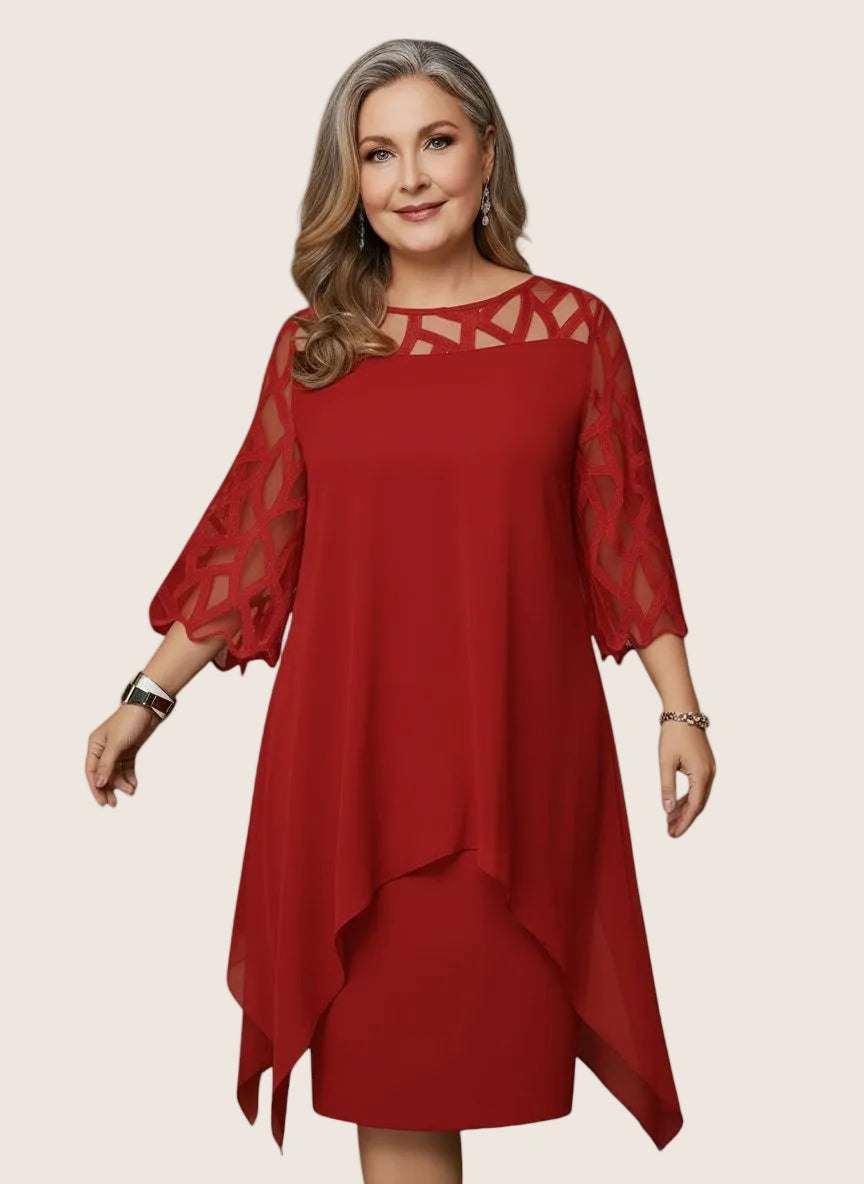 Madumali - Vestido Midi Elegante e Confortável