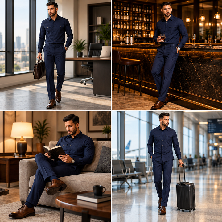 Rylan - Conjunto Elegante De Duas Peças