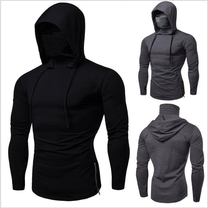 Marston - Camisola Com Capuz Estilo Ninja E Máscara Facial