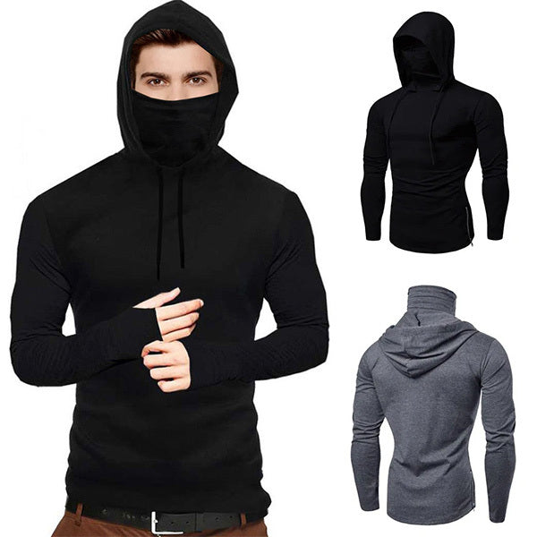 Marston - Camisola Com Capuz Estilo Ninja E Máscara Facial