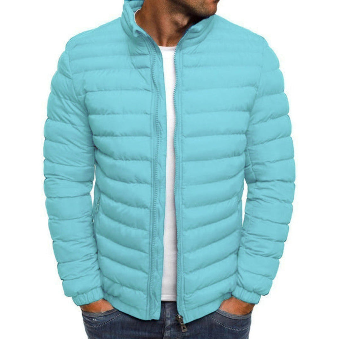 Kuldam - Casaco Acolchoado Elegante Com Fecho