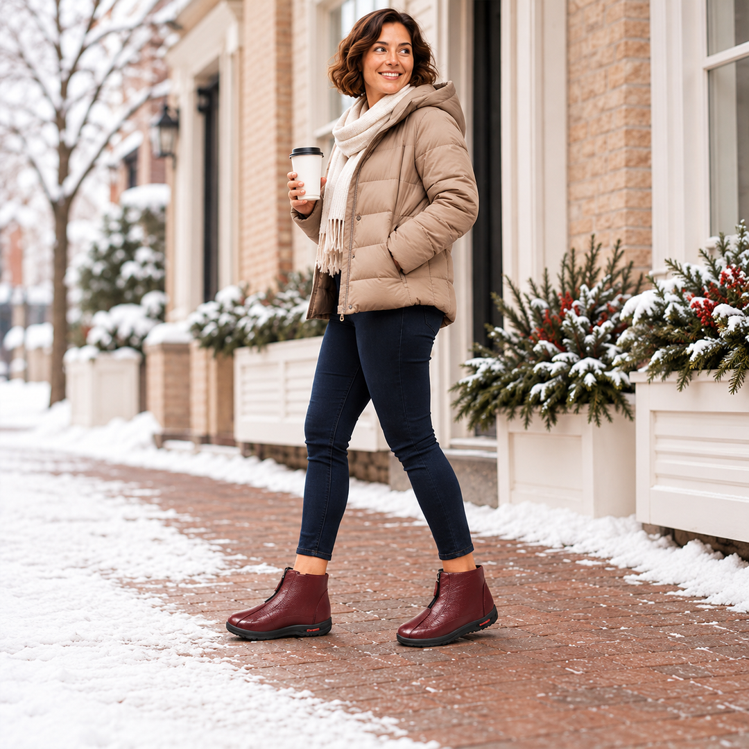 Betka - Botas De Inverno Quentes E Antiderrapantes
