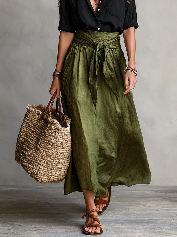 Virra - Conjunto De T-Camisa e Saia Midi