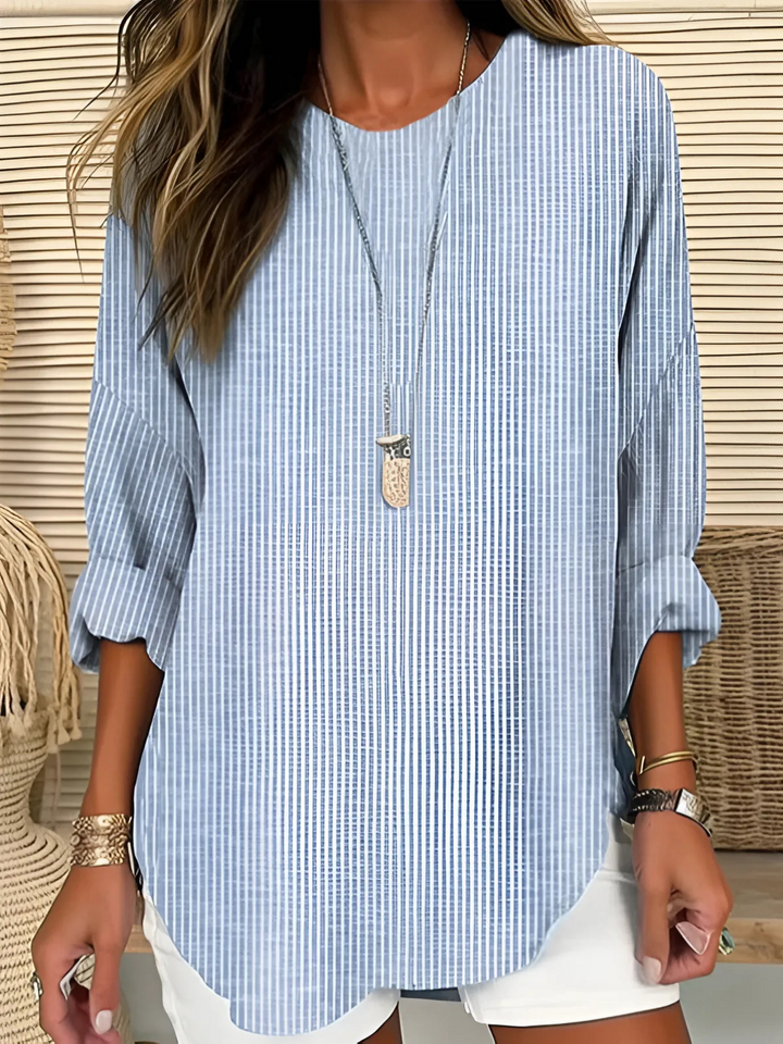 Avril - Blusa De Verão às Riscas