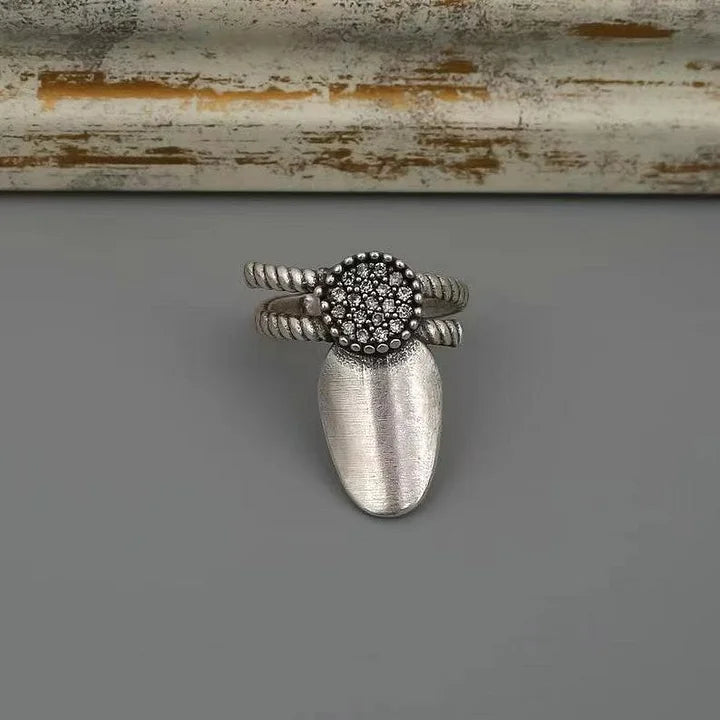 Marinan - Conjunto de Anéis Ajustáveis Para Unhas Boho - 4 Peças