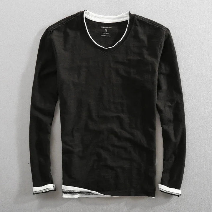 Roderick - Camisa De Manga Comprida Em Algodão