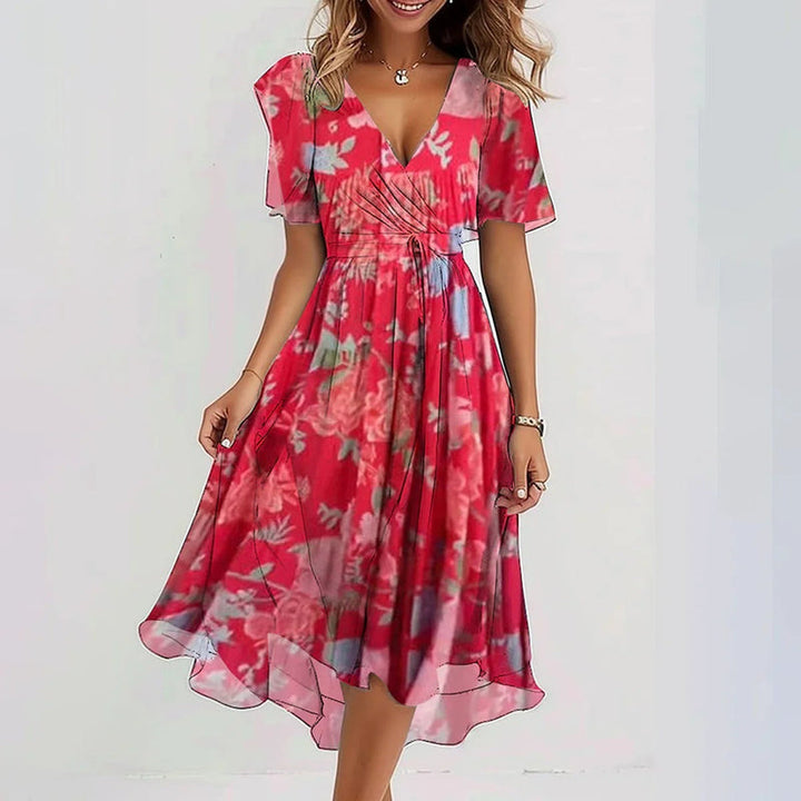 Nallely - Vestido Elegante de Verão