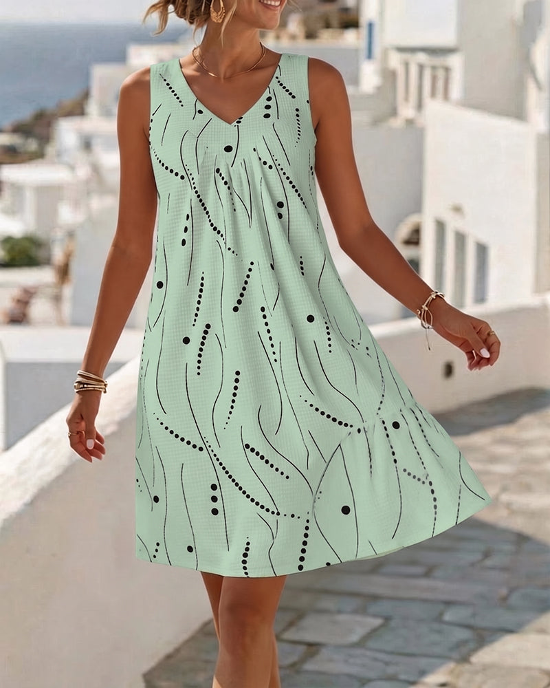 Lalesca - Vestido Midi Sem Mangas