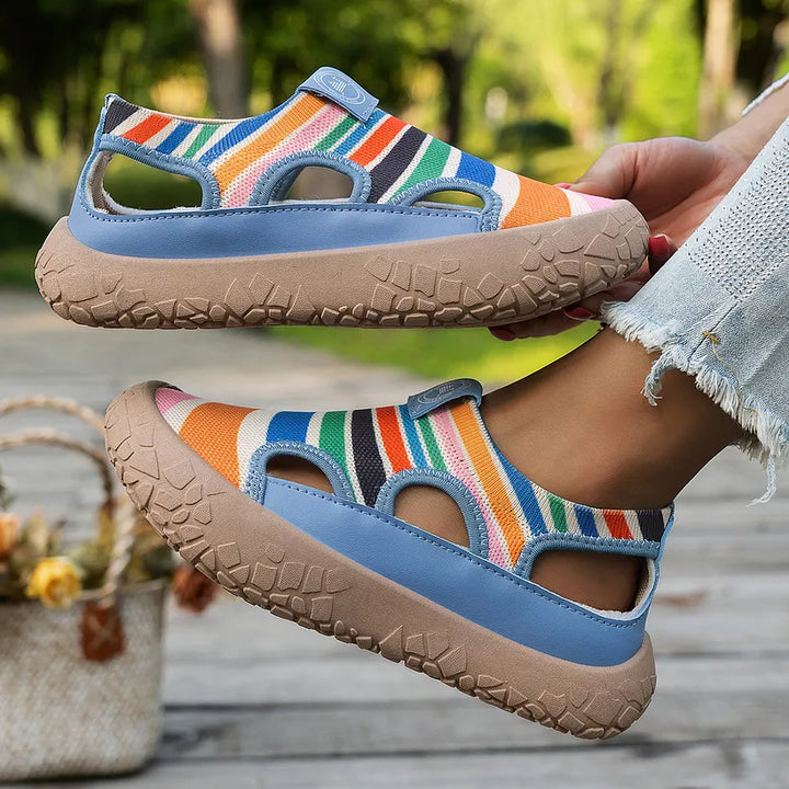 Maylis - Sapatos Elegantes Com Salto Em Cunha