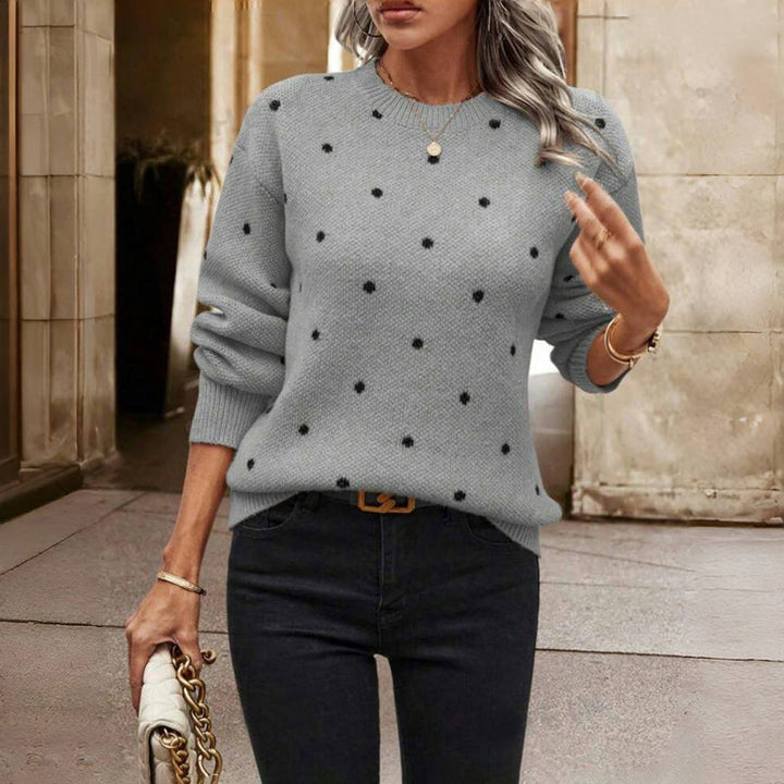 Gergana - Camisola De Malha Com Bolinhas