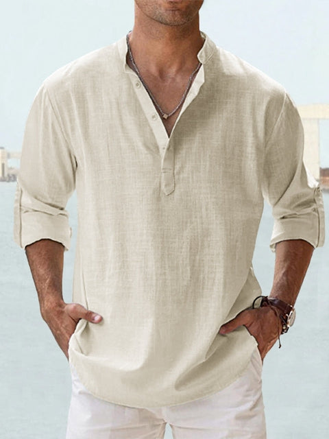 Leon - Camisa de Linho Respirável