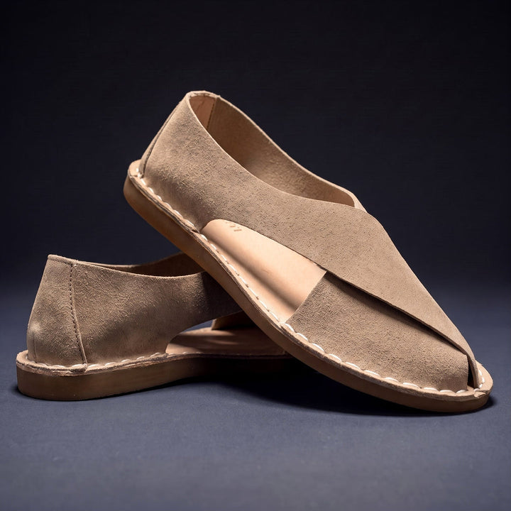 Jasprit - Mules Elegantes Em Camurça