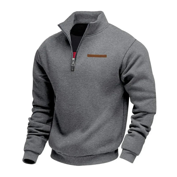 Grimm - Camisola Elegante Com Meio Fecho