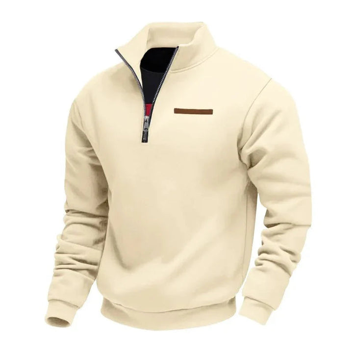 Grimm - Camisola Elegante Com Meio Fecho