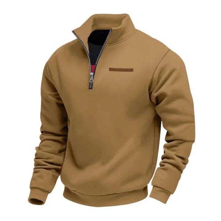 Grimm - Camisola Elegante Com Meio Fecho