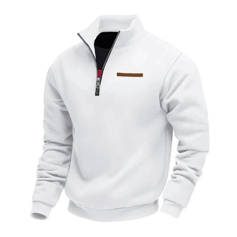 Grimm - Camisola Elegante Com Meio Fecho