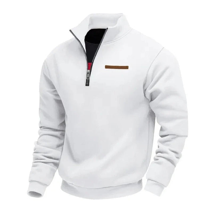 Grimm - Camisola Elegante Com Meio Fecho