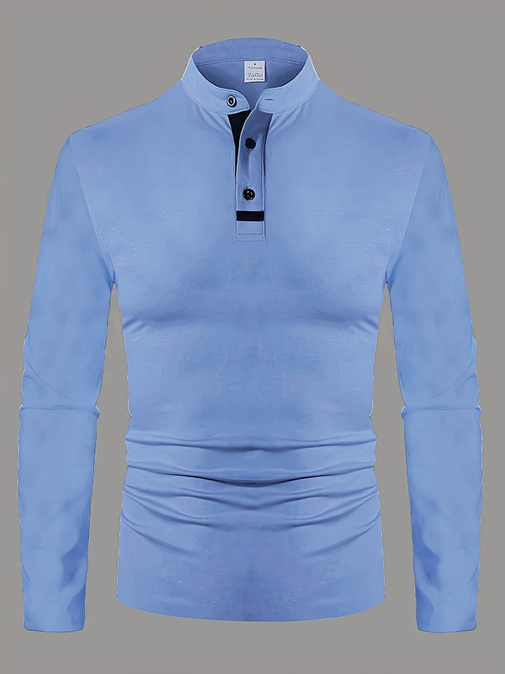 Tselmeg - Camisa Polo De Manga Comprida