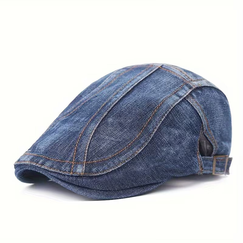 DenimCrown - Boina Informal Unissexo Em Ganga