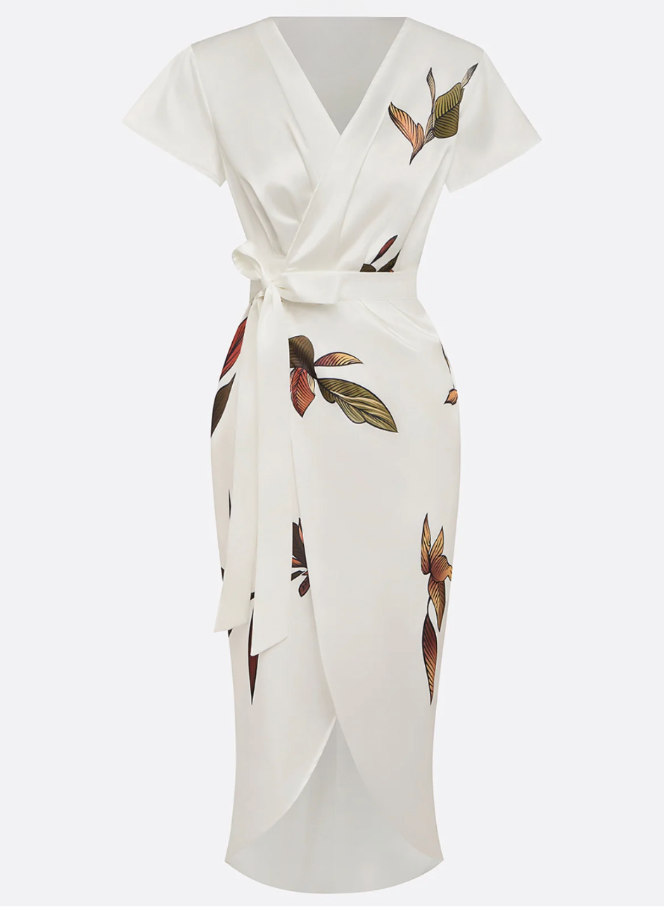 Beverly - Vestido Cruzado Elegante
