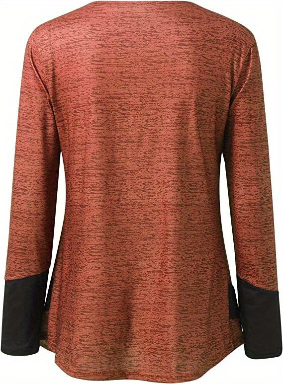 Grisel - Camiseta Elegante Com Corte Alargado