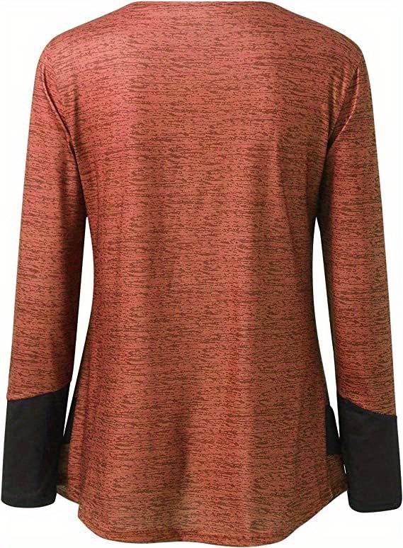 Umangi - Camisola de Manga Comprida Com Botões
