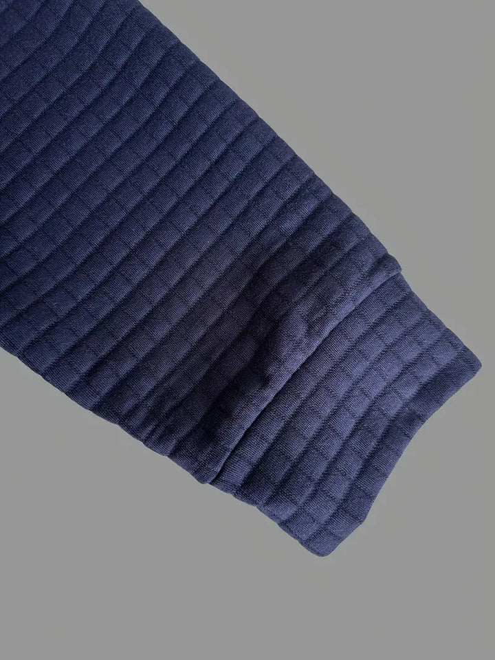 Ephraim - Camisa polo Texturada com Bolso na Manga