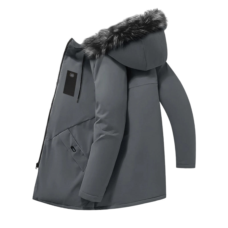 Falkner - Casaco Parka com Capuz à Prova de Vento