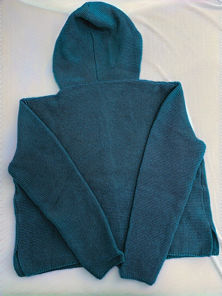 Jadia - Cardigan De Malha Com Mangas Compridas