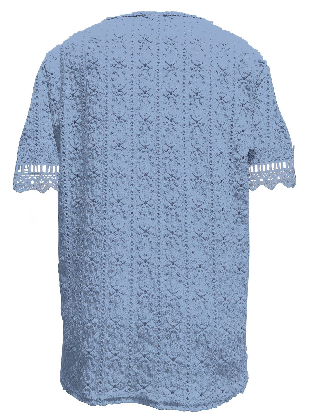 Rickea - Blusa Elegante De Manga Curta