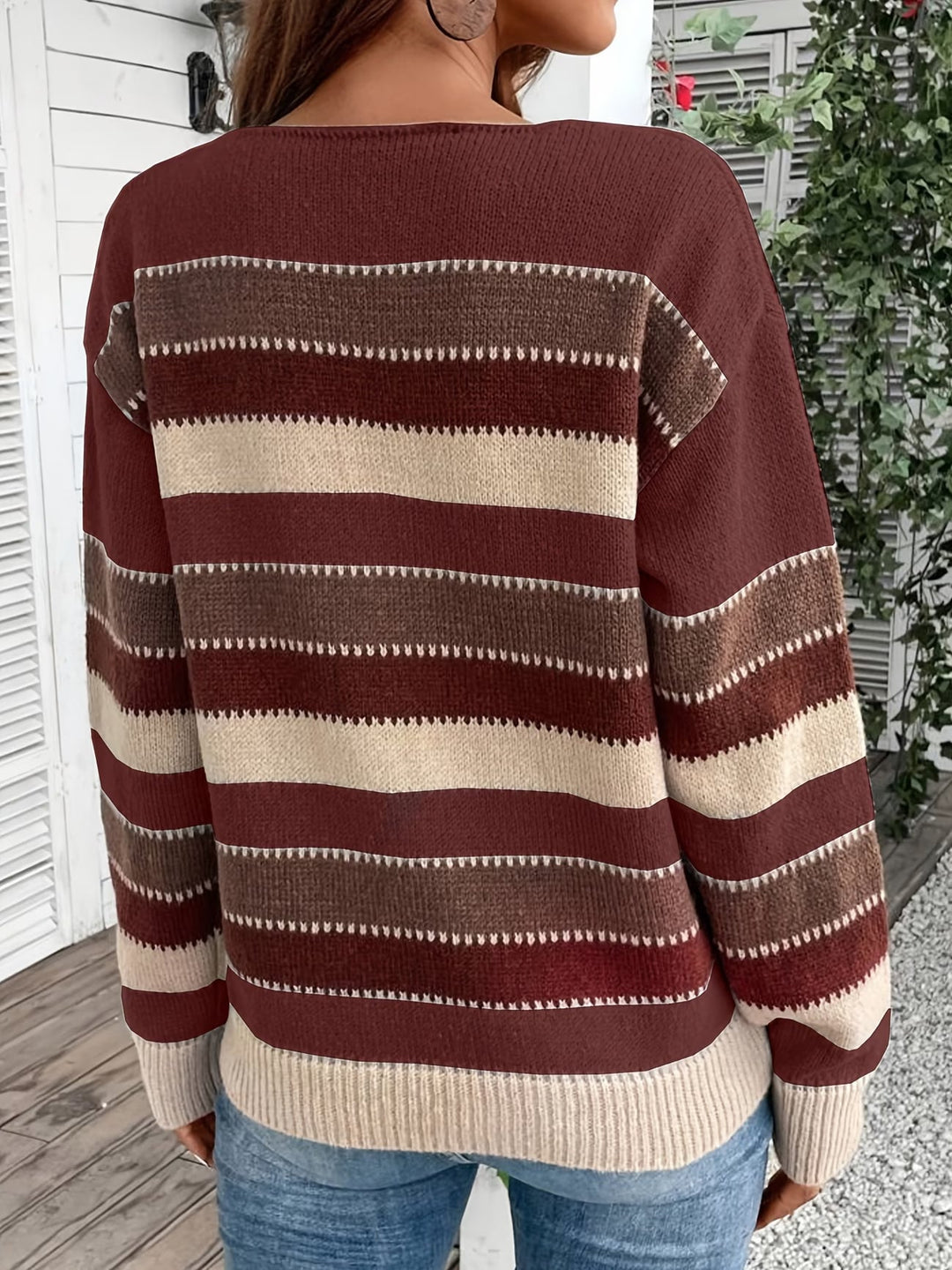 Fadina - Camisola De Malha De Manga Comprida