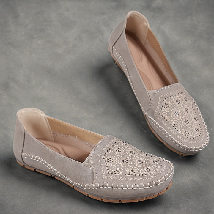 Lyrissa - Sapatos Confortáveis Com Costura