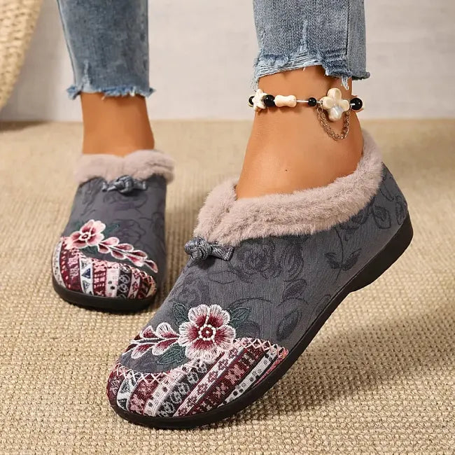 Dannelia - Sapatos Confortáveis Em Pele Sintética