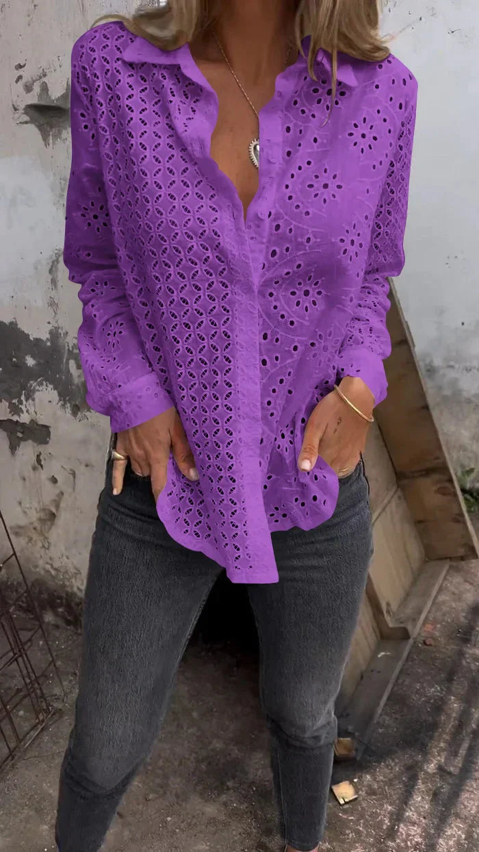 Tommie - Camisa com Padrão Aberto