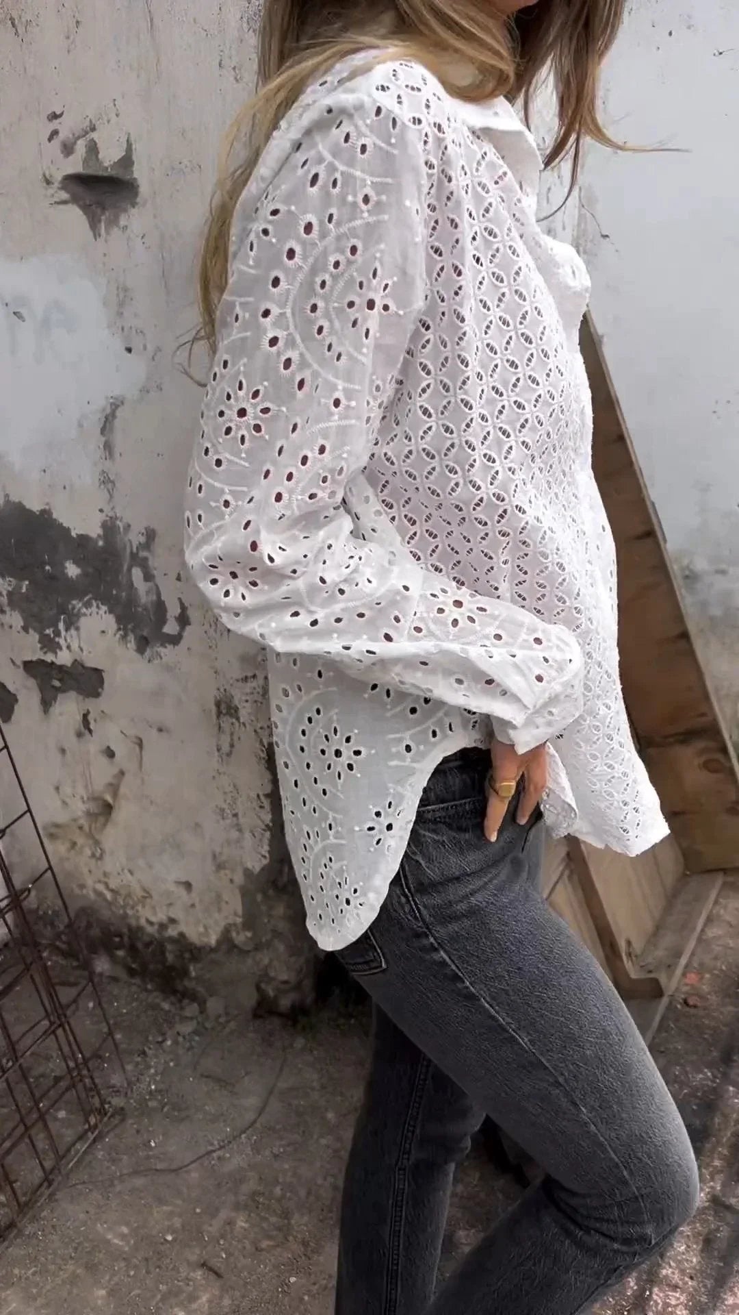 Tommie - Camisa com Padrão Aberto