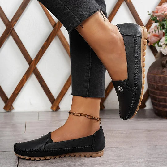 Avigayil - Sapatos Ortopédicos de Couro Leves