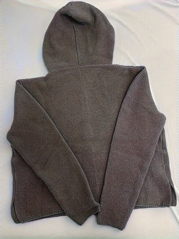 Jadia - Cardigan De Malha Com Mangas Compridas