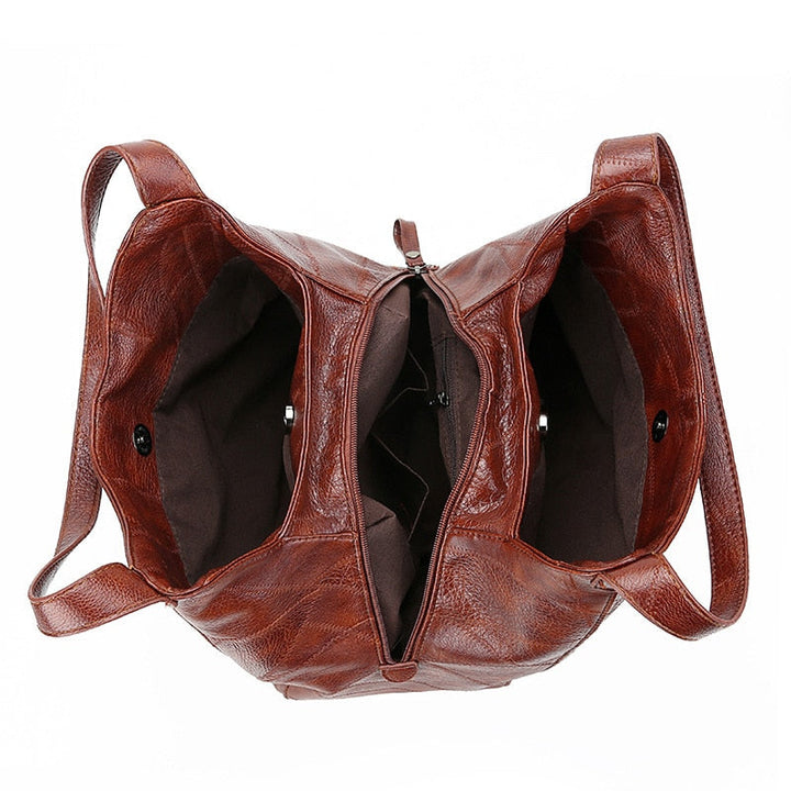 Mavise - Bolsa de Ombro em Couro