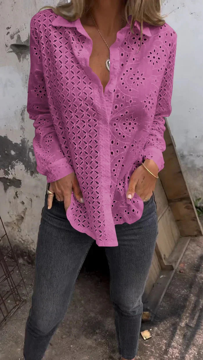 Tommie - Camisa com Padrão Aberto
