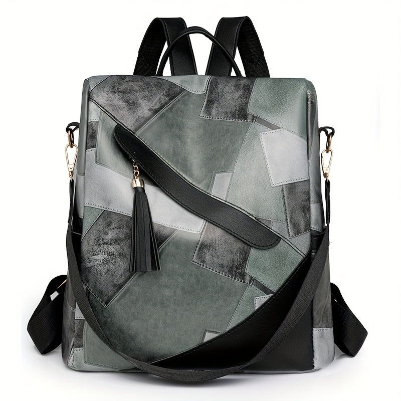 Vinika - Mochila Anti-roubo Xadrez