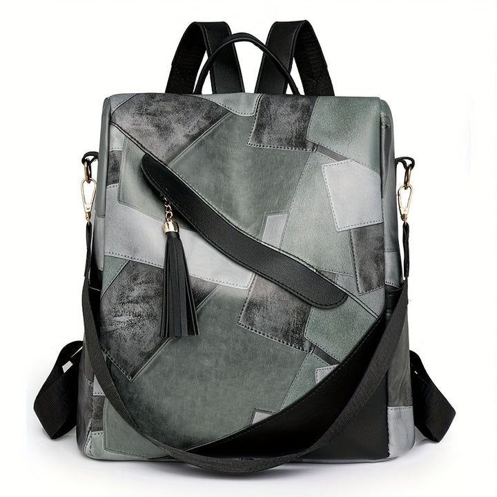 Vinika - Mochila Anti-roubo Xadrez