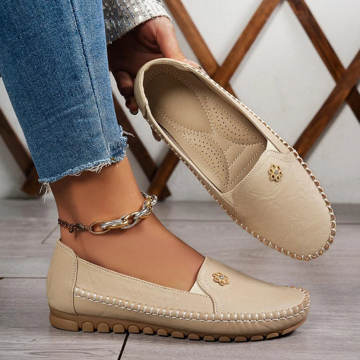Avigayil - Sapatos Ortopédicos de Couro Leves