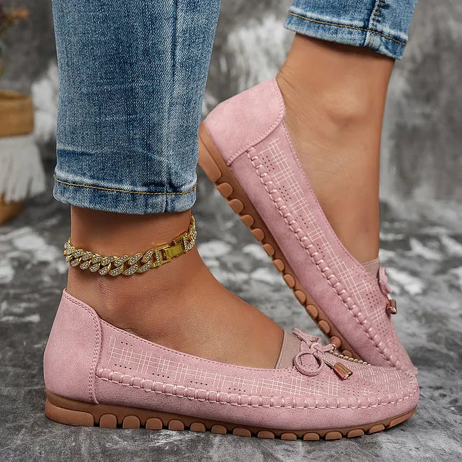 Heather - Sapatos Ortopédicos De Couro