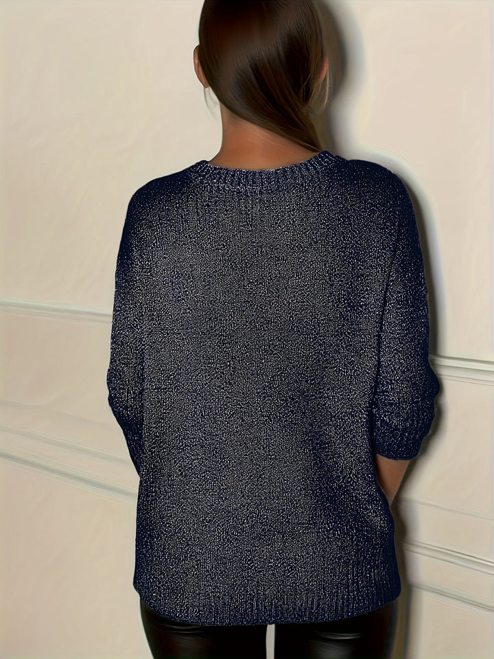 Healy - Camisola De Malha Com Decote Em V