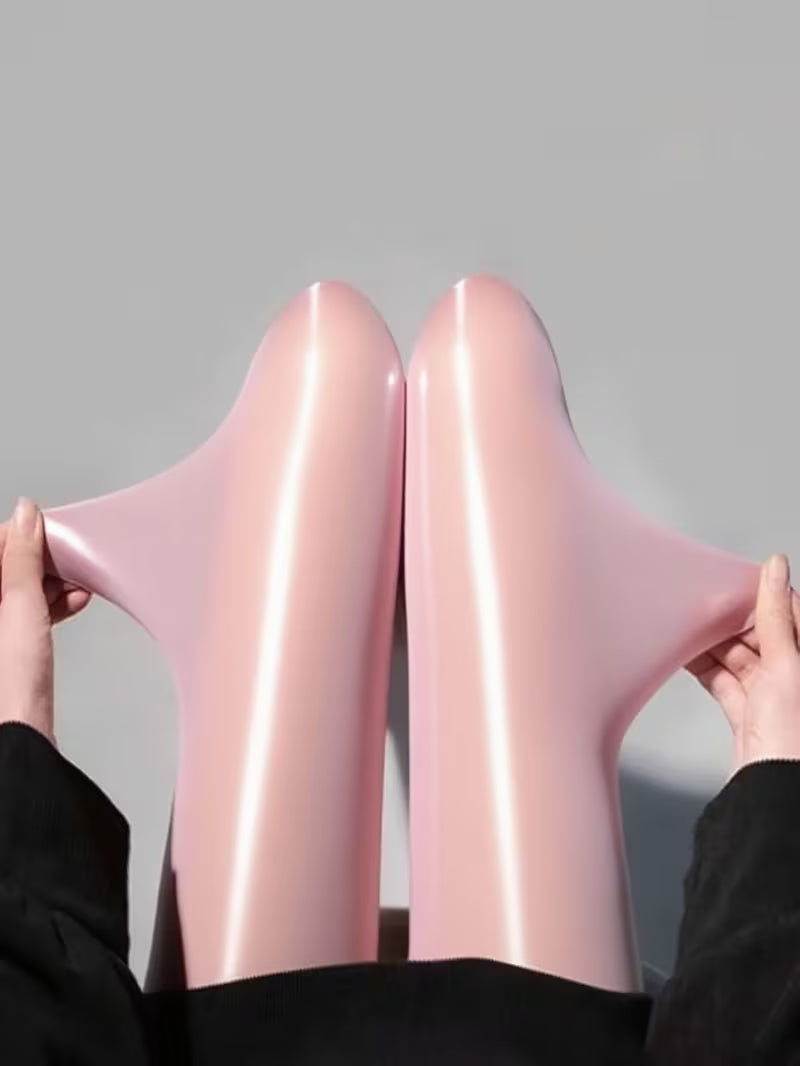 Bekah - Collants Elásticos Com Pés e Brilho Intenso
