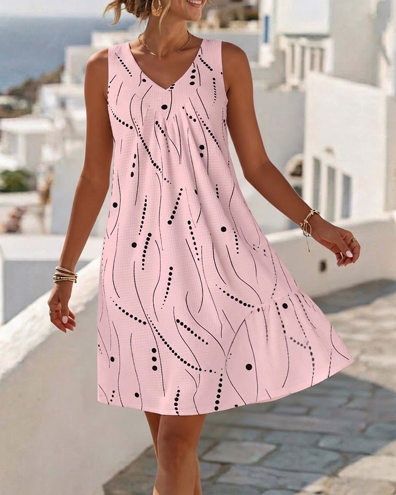 Lalesca - Vestido Midi Sem Mangas