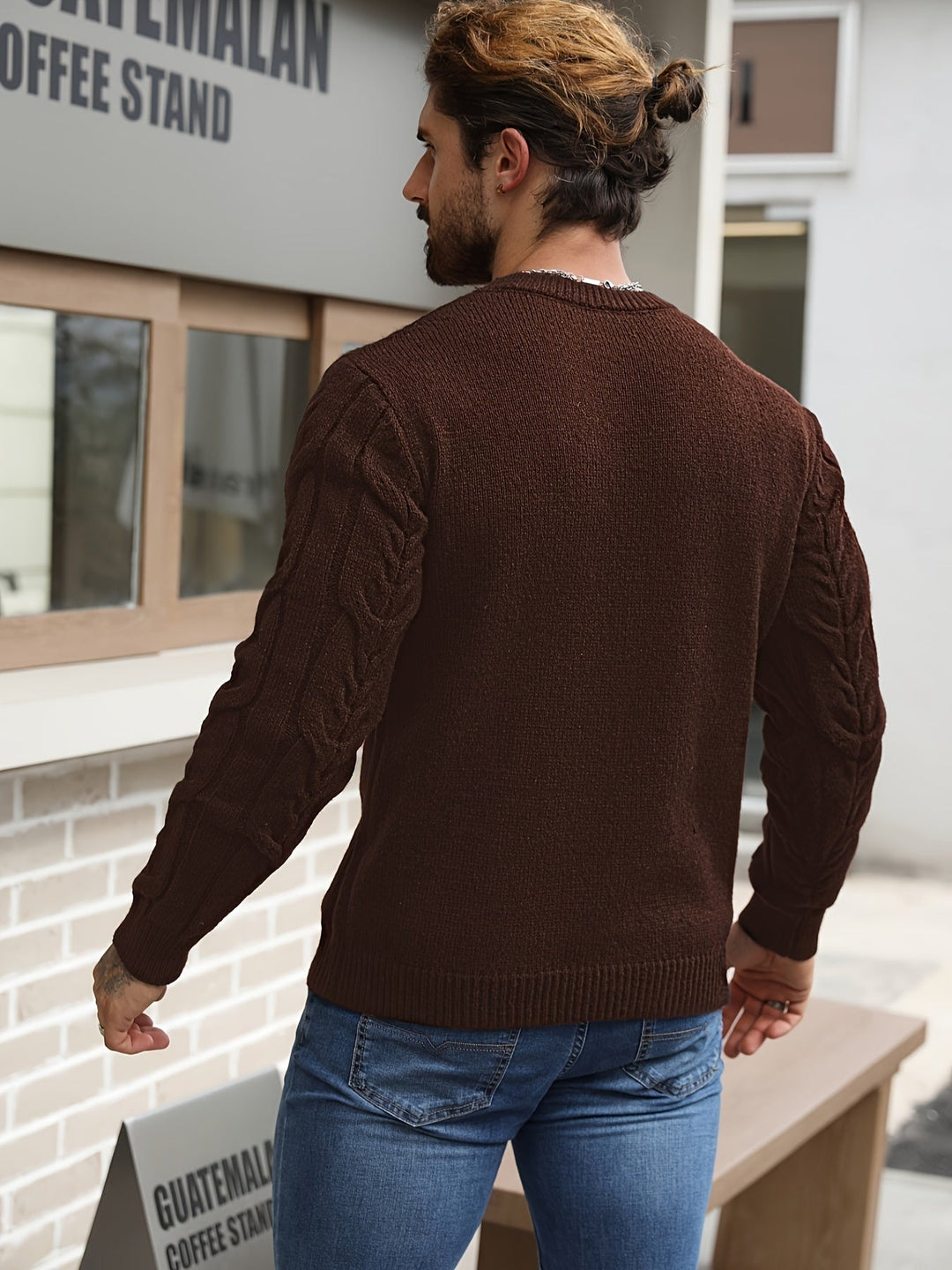 Bavon - Camisola Casual Às Riscas