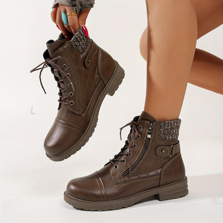 Jaiden - Botas De Cano Curto Com Fecho