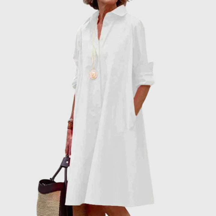 Oshadi - Mini Vestido Elegante Com Bolso